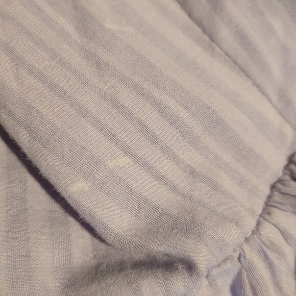 White Birch Women's Lilac Eyelet Lace Ruffle Hem Sundress Purple M - Picture 12 of 12